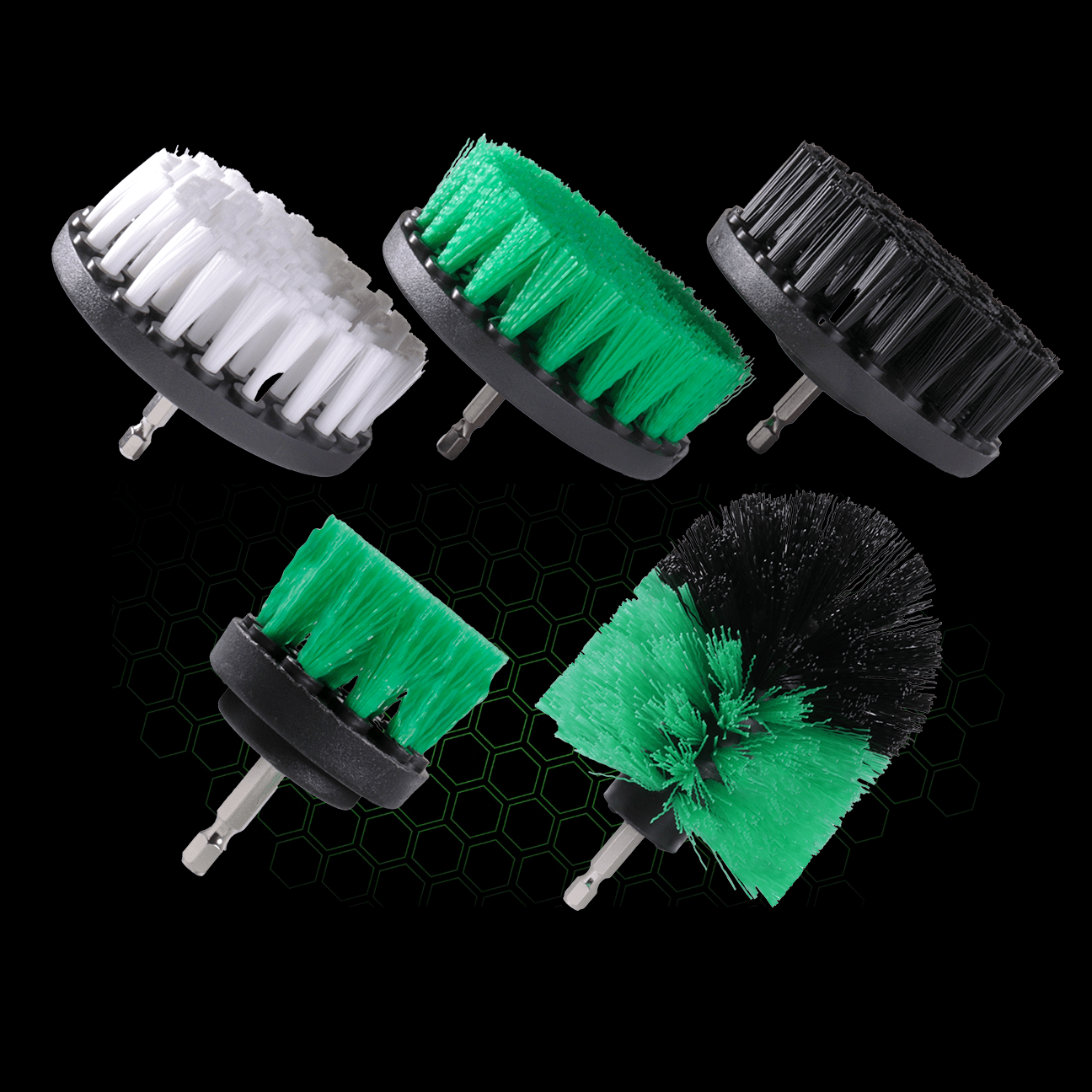 DrillBrush set 5-delig