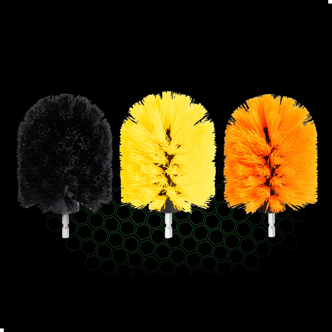 DrillBrush-set 3-delig